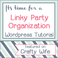 How to Organize your Link Party Page