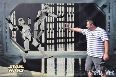 This is a professional Disney photo from Star Wars Weekends 2013.  Probably one of my all-time favorites and a great memory to look back on!
