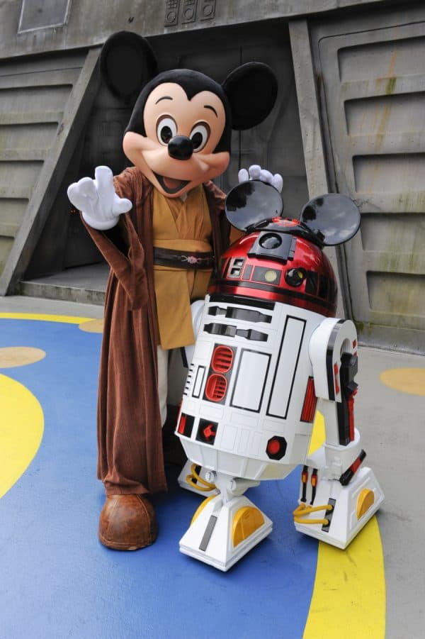 mickey mouse jedi plush