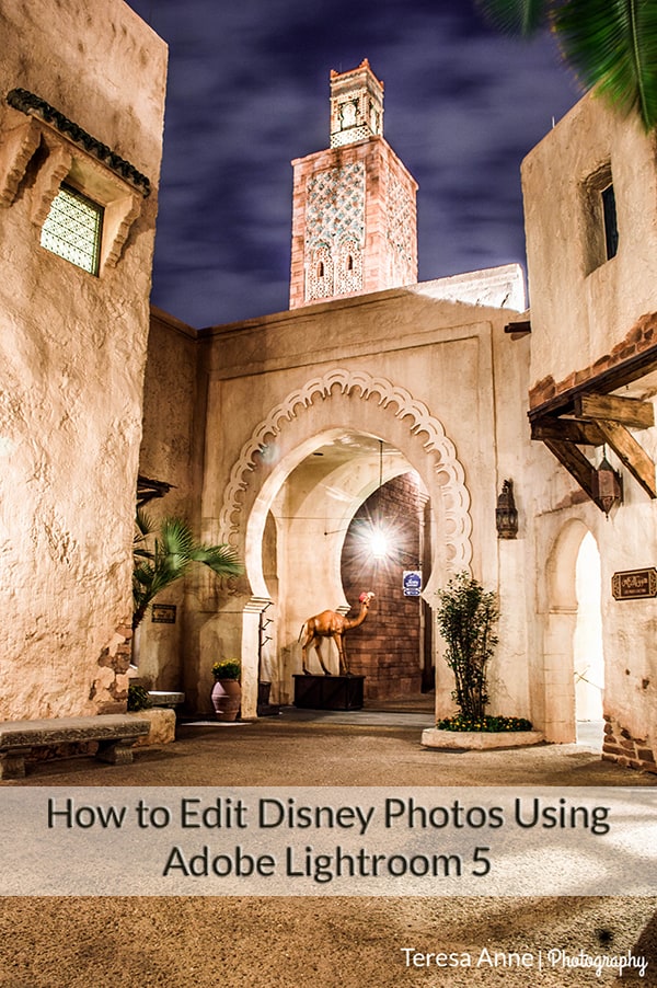Learn how I edit my Disney World photos using Adobe Lightroom easily and proficiently. Also included are book recommendations to help you learn the program.