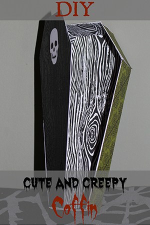 Cute and Creepy DIY Coffin