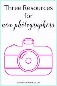 Three of my favorite resources for new photographers that are easily accessible and FREE!