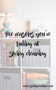 Do you feel like you fail at Spring cleaning year after year? Use these five tips to reclaim your space & conquer this spring cleaning business this year!