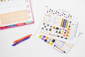 Halloween Stickers | Happy Planner | Free Printable | Halloween Printable | Holiday Crafts