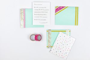 Decorate Envelopes with Washi Tape | Colorful Crafts | Paper Crafts | Washi Tape Crafts | Washi Tape DIY | Holiday Craft | Address Envelopes