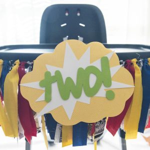 Command Hook Hack - I love hanging banners and garlands for kids parties but could never get them to stay up. This simple hack will save you time + frustration and will keep your banners looking great all day long!