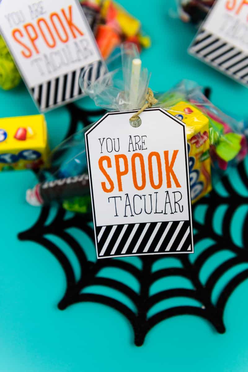 Print and Cut Halloween Gift Tags