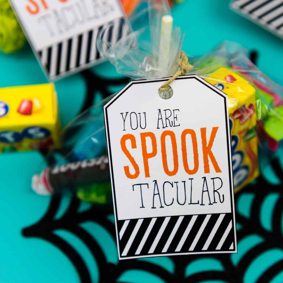 SPOOKtacular Halloween Gift Tags