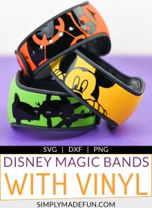 Customize your Disney Magic Bands with Vinyl