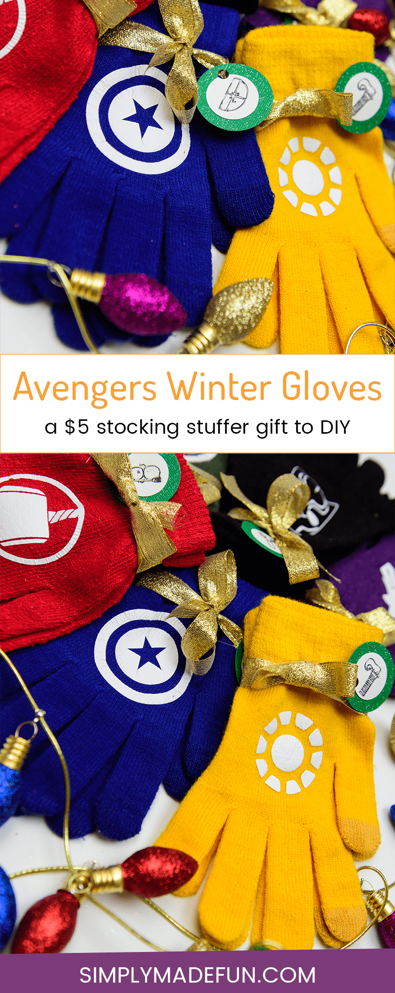 Avengers Winter Gloves Stocking Stuffer Idea
