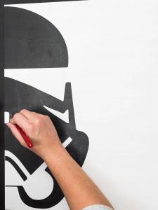 How to get clean lines with Stencil Vinyl