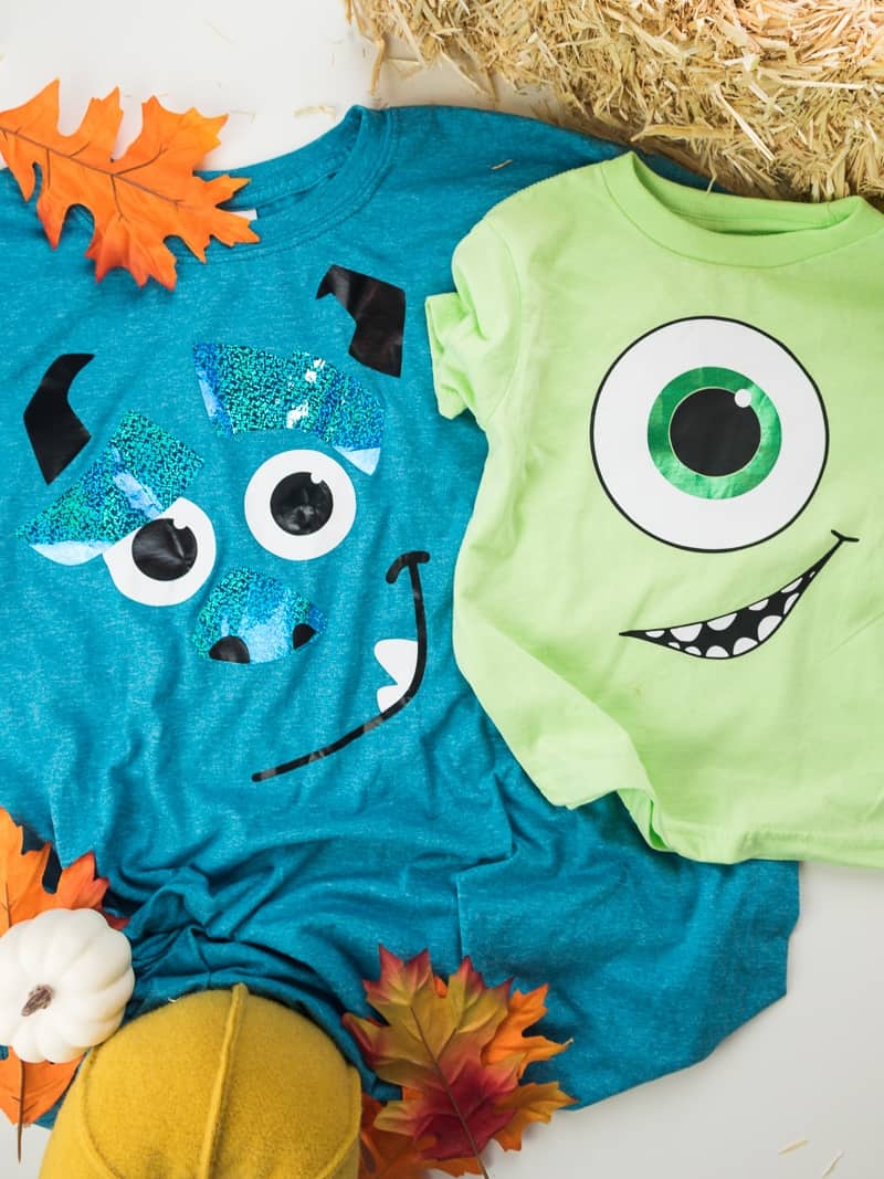 DIY Monsters Inc Family Costumes with Vinyl - Simply Made Fun