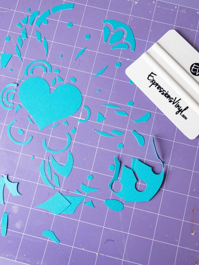 Cut cardstock paper with your Silhouette Cameo machine