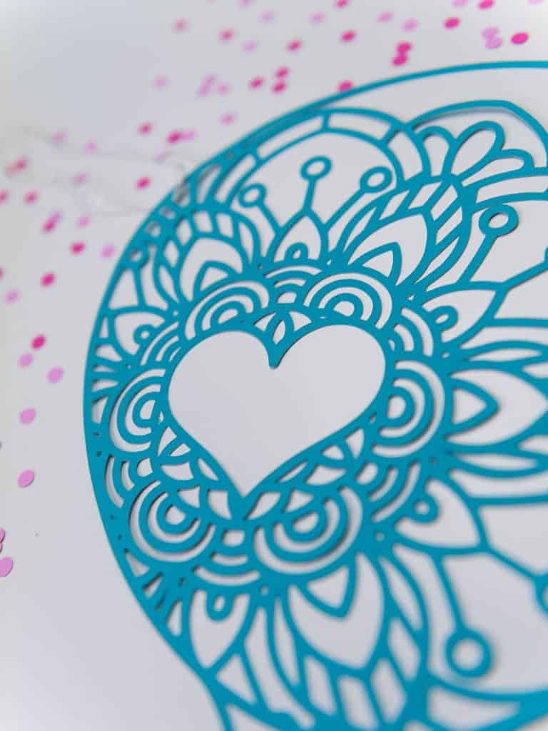 Cut cardstock paper with your Silhouette Cameo machine