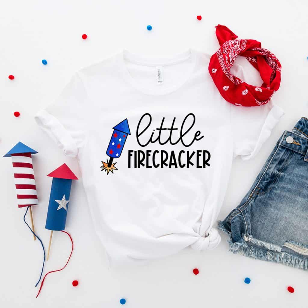 Tutorial: How to Make a 4th of July T-Shirt using Heat Transfer Vinyl -  Color Craft Vinyl