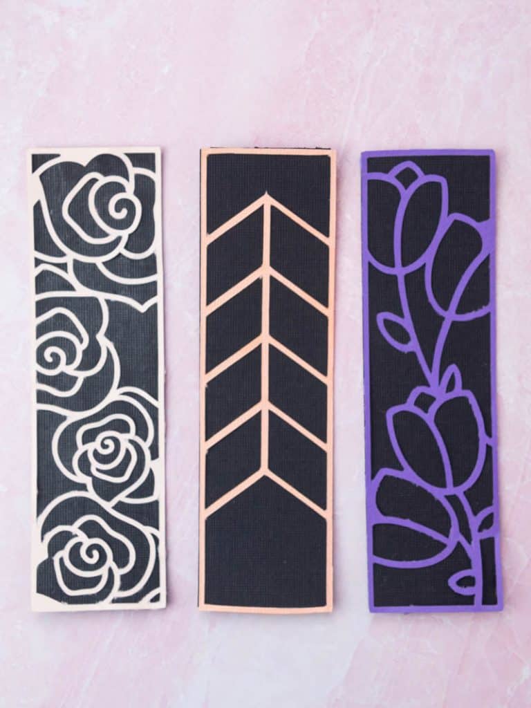 Floral Paper Bookmarks