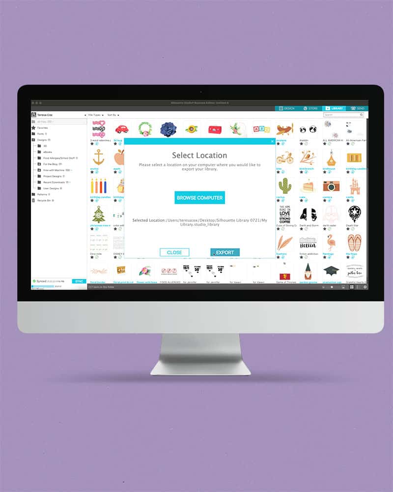 Download How To Back Up Your Silhouette Studio Library Simply Made Fun