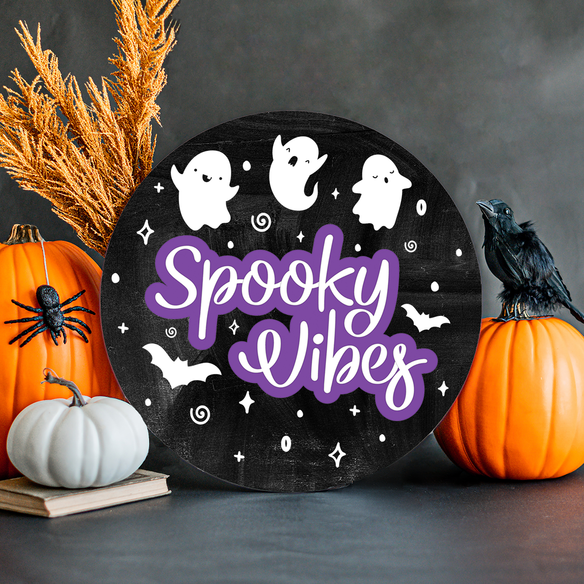 Spooky Vibes SVG Cut File